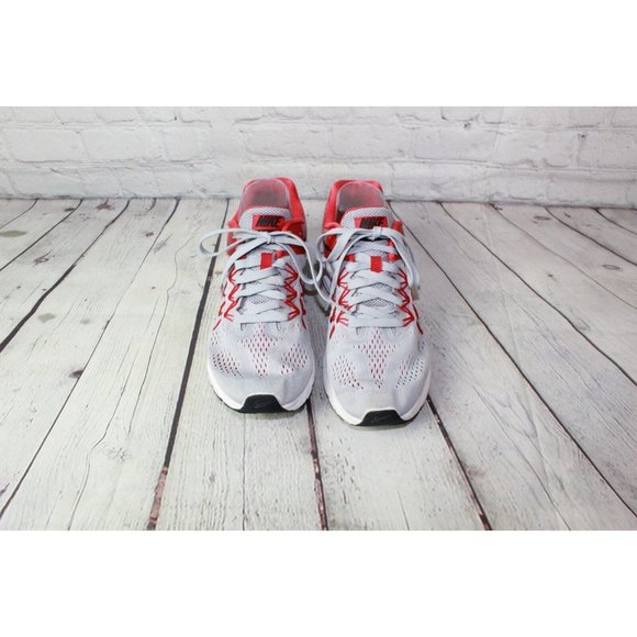 NIKE Air Zoom Winflo 3 Gray Nylon Lace Up Running Shoes Size 9 - Picture 5 of 9